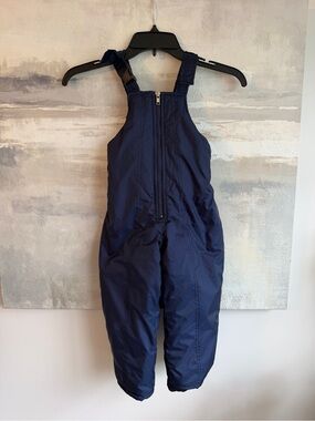 Vintage 90s Outbrook Kids Navy Snow Bibs 3T Insulated Winter Snow PantsToddler